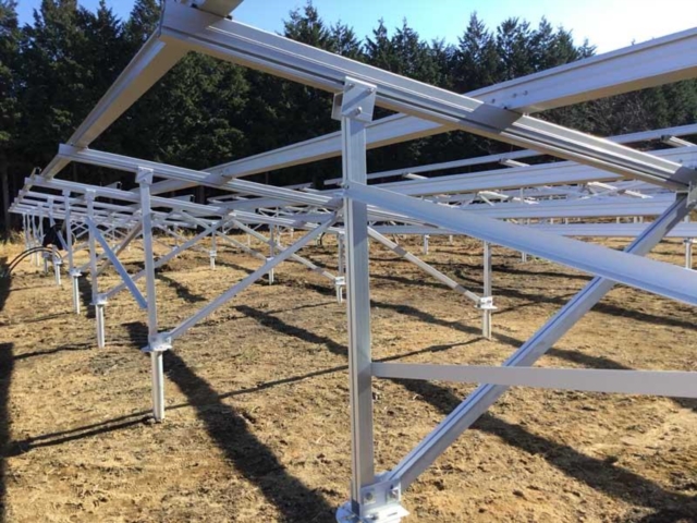 Ground Mount Solar Racking Solar Ground Screw Foundation Mounting System